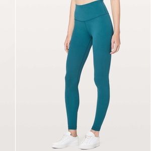 Teal Align Lulu Lemon Leggings